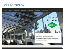 Tablet Screenshot of lasitus.fi